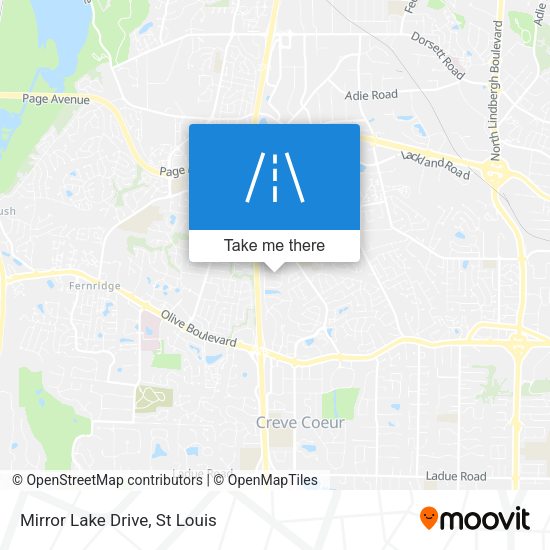 Mapa de Mirror Lake Drive