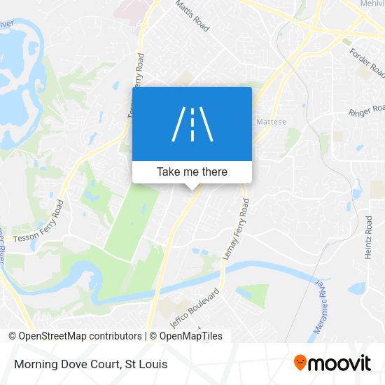 Mapa de Morning Dove Court