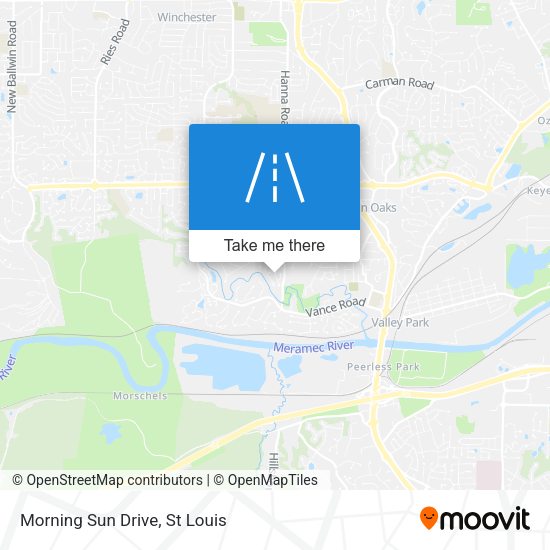 Mapa de Morning Sun Drive