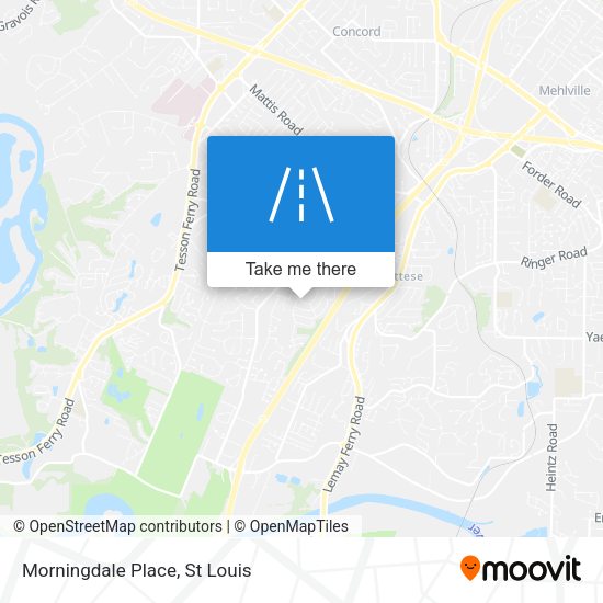 Mapa de Morningdale Place