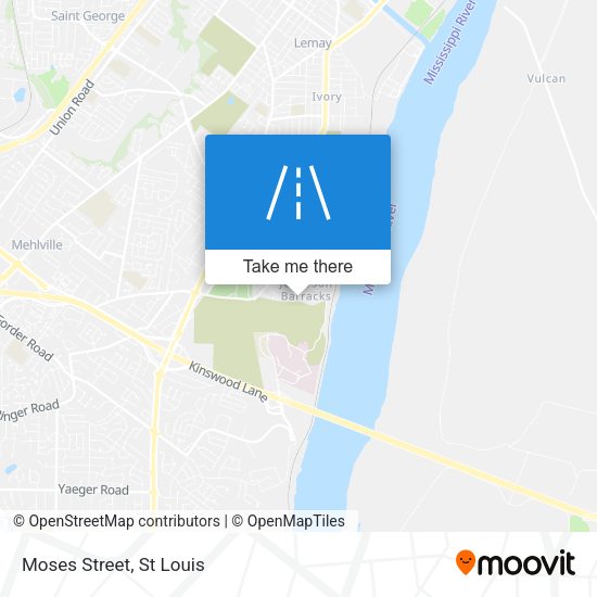 Mapa de Moses Street
