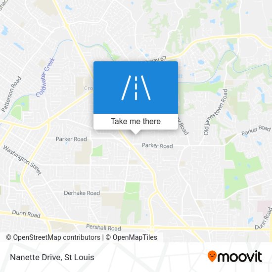 Mapa de Nanette Drive