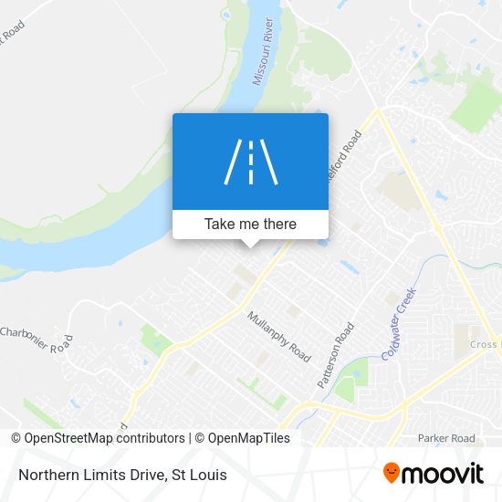 Northern Limits Drive map