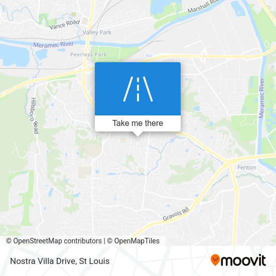 Nostra Villa Drive map