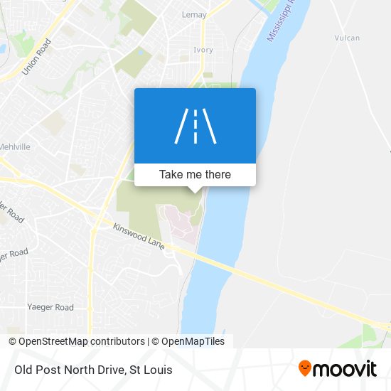Mapa de Old Post North Drive