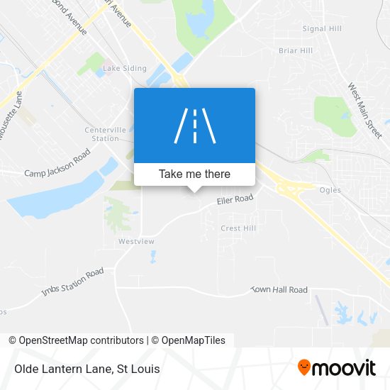 Mapa de Olde Lantern Lane