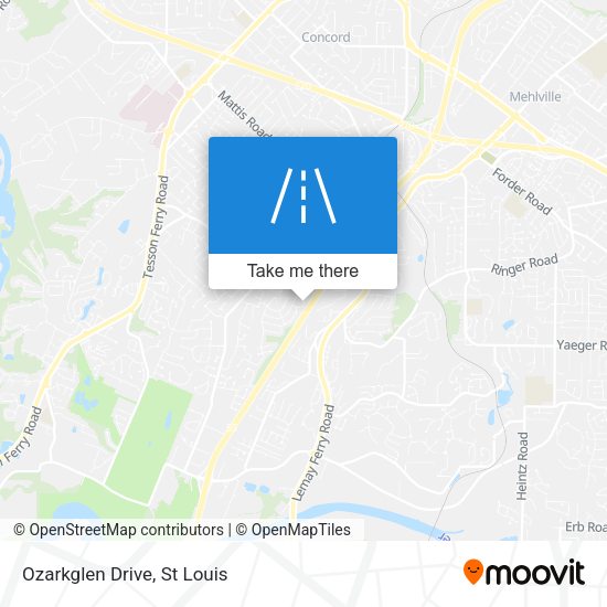 Mapa de Ozarkglen Drive