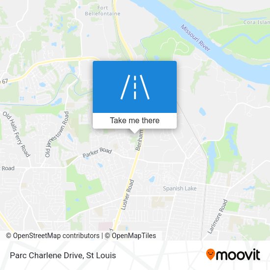 Mapa de Parc Charlene Drive