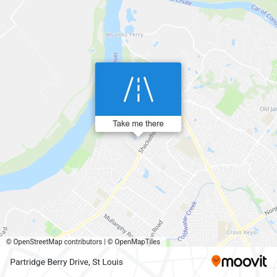 Partridge Berry Drive map