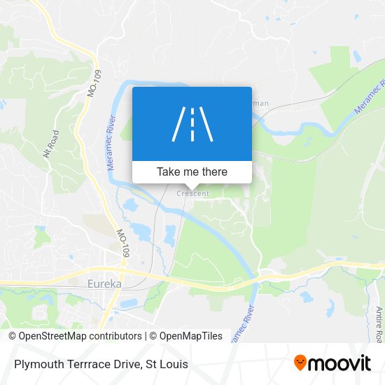 Mapa de Plymouth Terrrace Drive