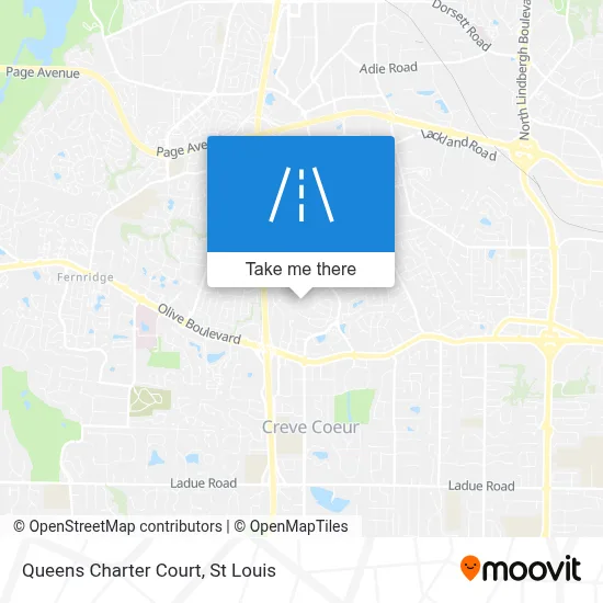 Queens Charter Court map