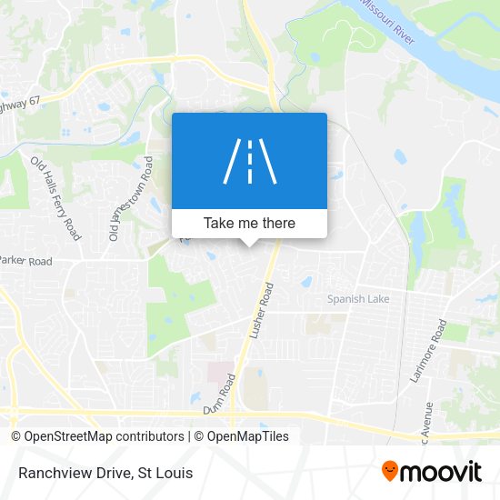 Mapa de Ranchview Drive