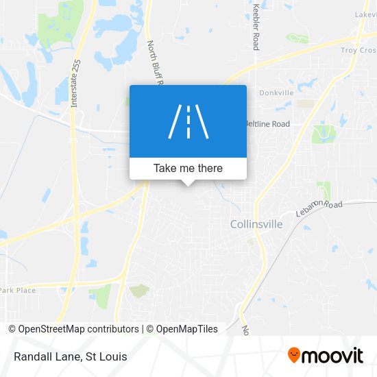 Mapa de Randall Lane