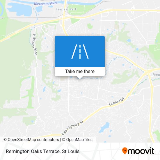 Mapa de Remington Oaks Terrace