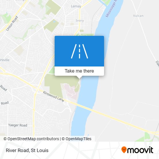 Mapa de River Road