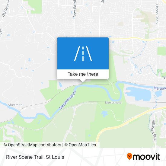 Mapa de River Scene Trail
