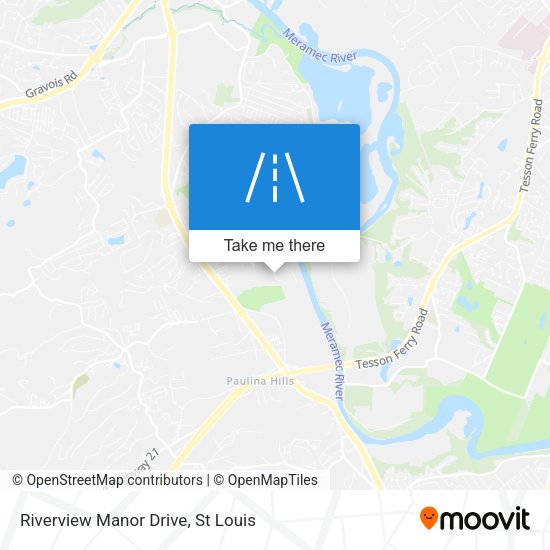 Riverview Manor Drive map