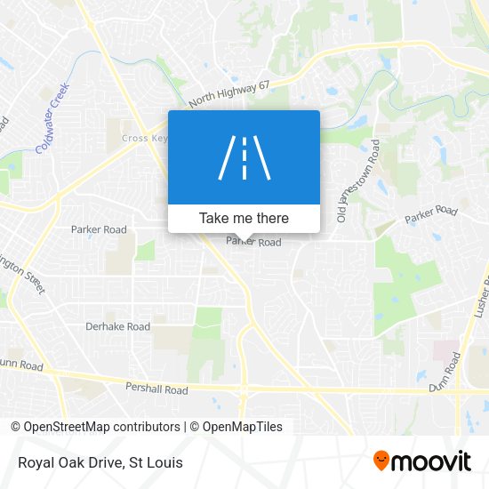 Mapa de Royal Oak Drive