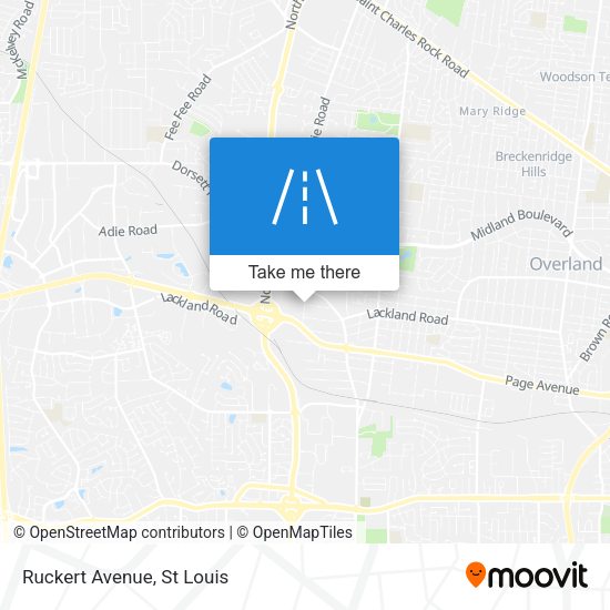 Ruckert Avenue map