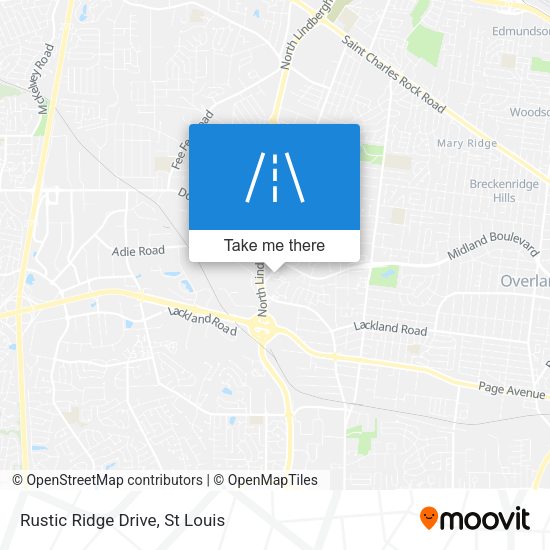 Mapa de Rustic Ridge Drive