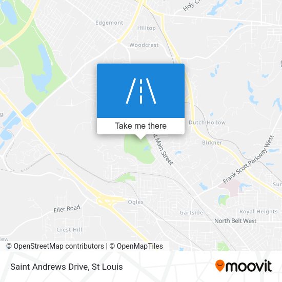 Mapa de Saint Andrews Drive