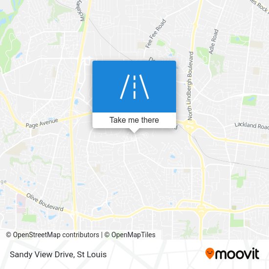 Mapa de Sandy View Drive