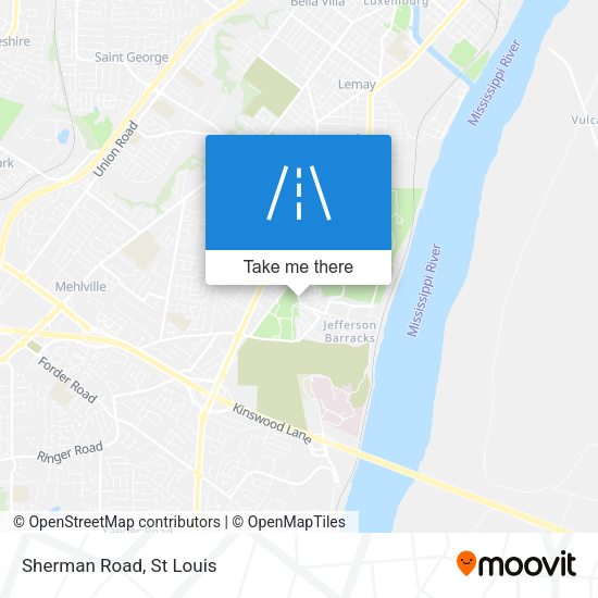 Mapa de Sherman Road