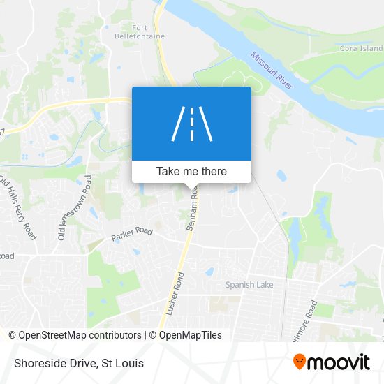 Mapa de Shoreside Drive