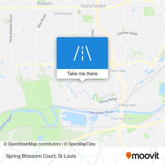 Mapa de Spring Blossom Court
