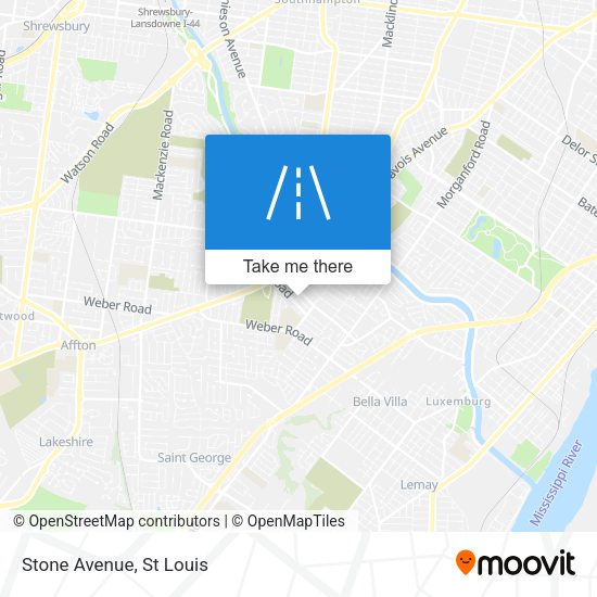 Mapa de Stone Avenue