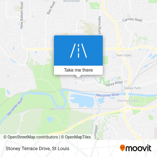Stoney Terrace Drive map