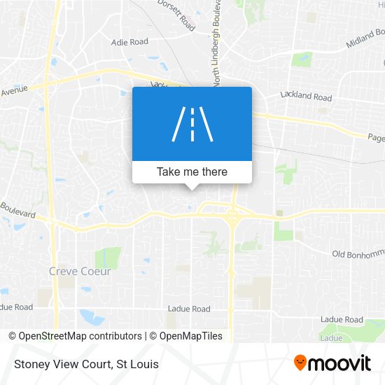 Mapa de Stoney View Court