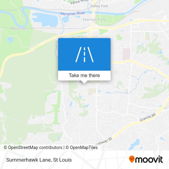 Summerhawk Lane map