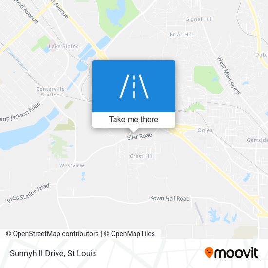 Mapa de Sunnyhill Drive