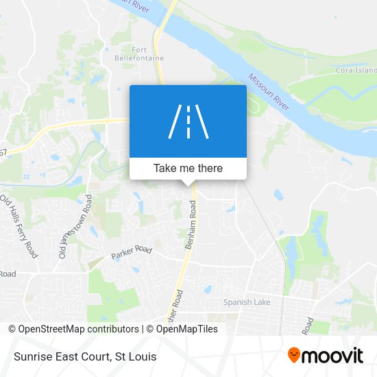 Sunrise East Court map