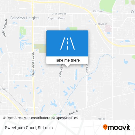 Mapa de Sweetgum Court