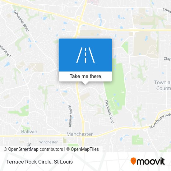 Terrace Rock Circle map