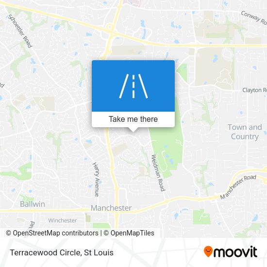Mapa de Terracewood Circle