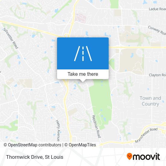Mapa de Thornwick Drive