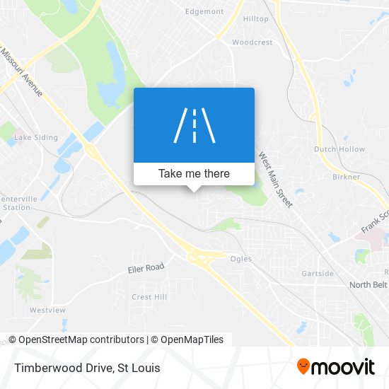 Mapa de Timberwood Drive