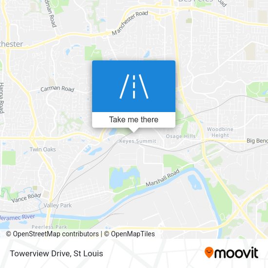 Mapa de Towerview Drive
