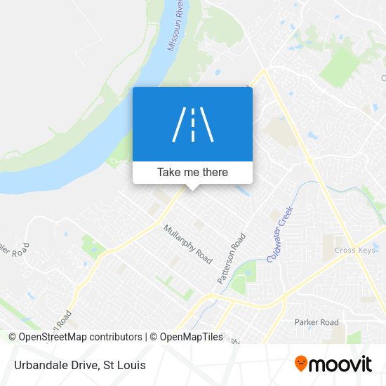 Mapa de Urbandale Drive