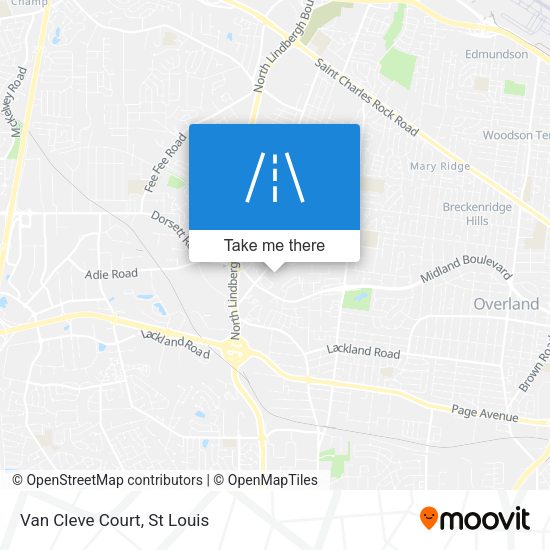 Van Cleve Court map