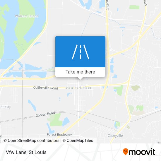 Mapa de Vfw Lane