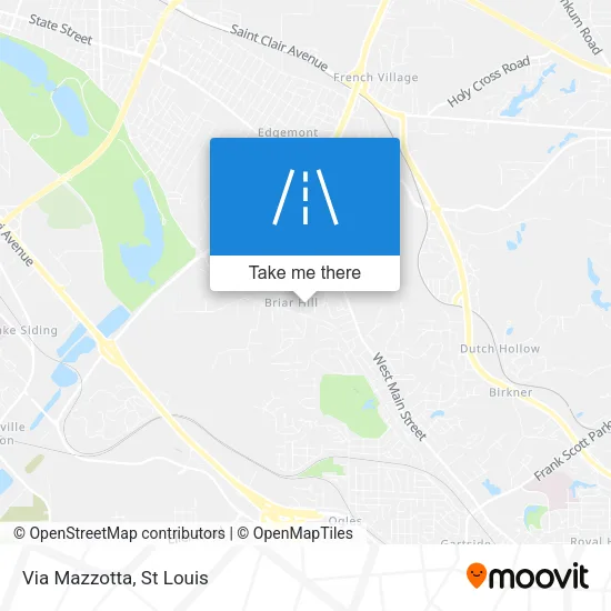 Via Mazzotta map