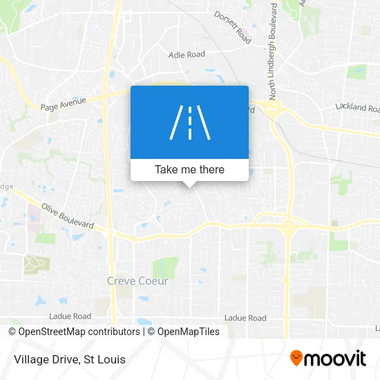 Village Drive map