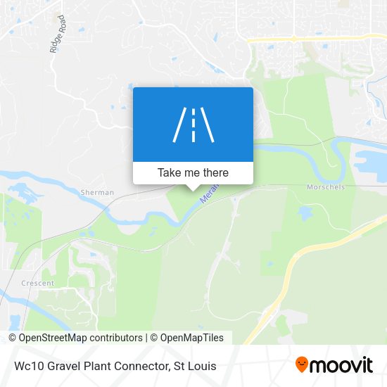 Wc10 Gravel Plant Connector map