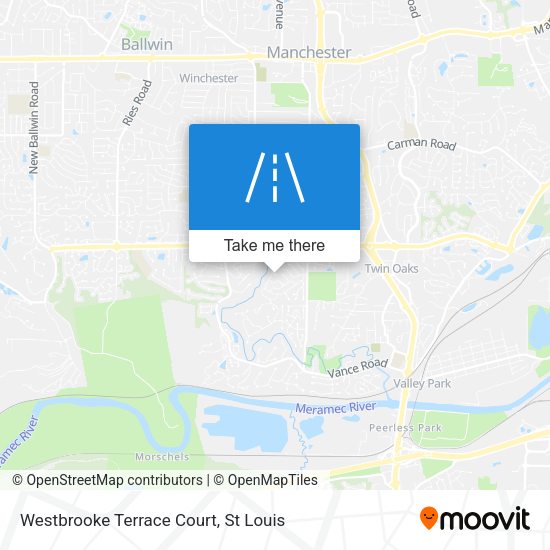 Westbrooke Terrace Court map