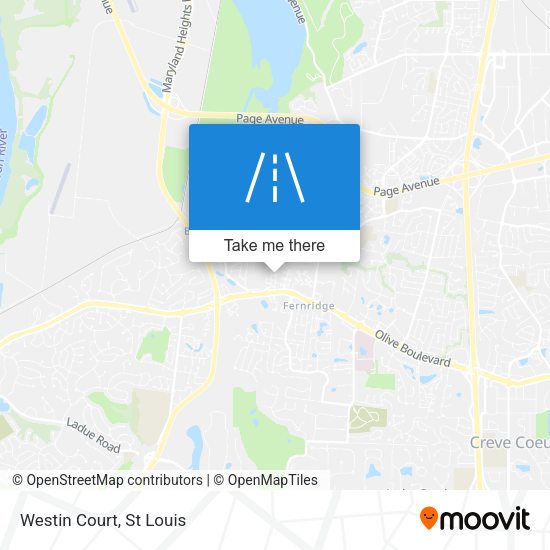 Mapa de Westin Court