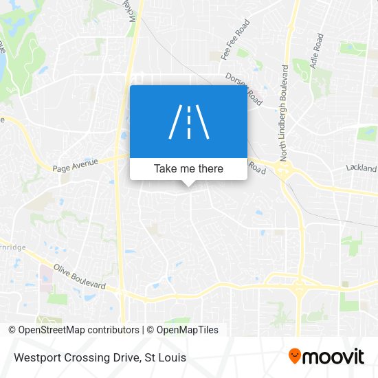 Westport Crossing Drive map